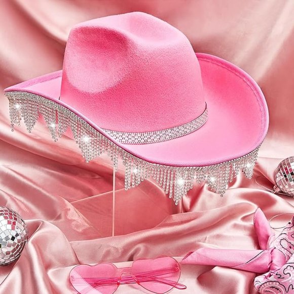 Barbie Accessories - NWT Sparkling Bling Swarovski Rhinestone Barbie Halloween Costume Pink C…